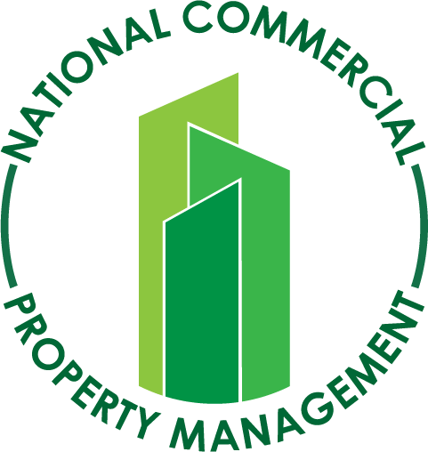 The National Commercial Property Management logo, which provides San Jose property management